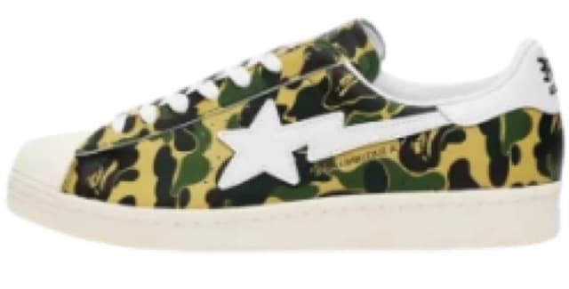 Adidas Superstar x Bape