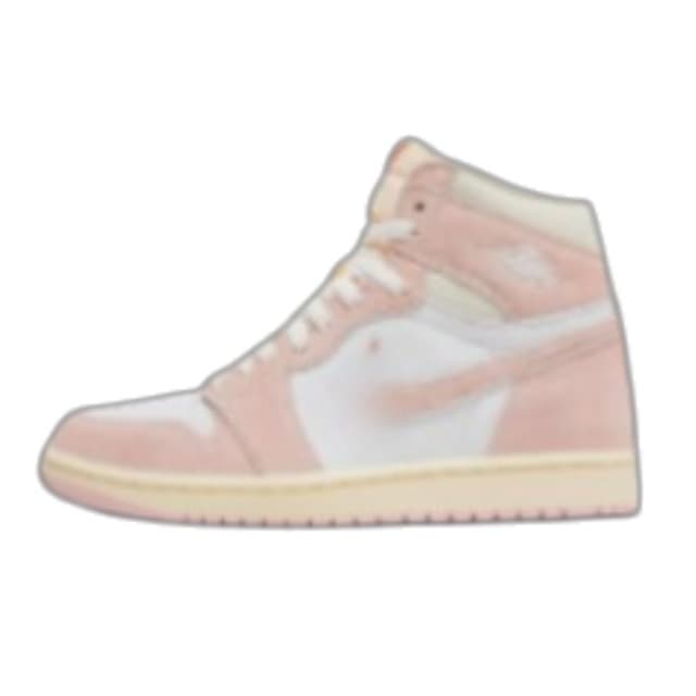 Air J1 High Washed Pink