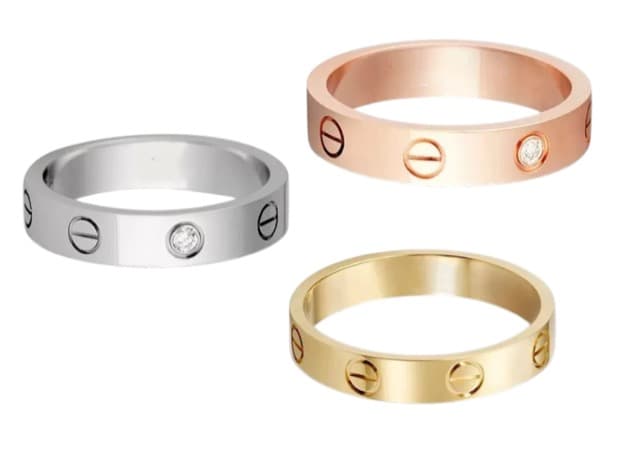 Cartier ring (+4 styles)
