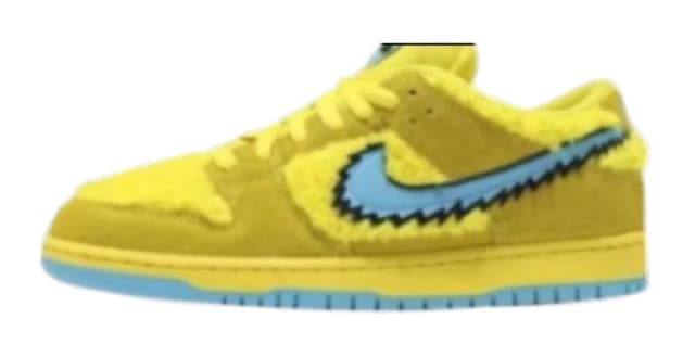 Grateful Dead Dunk Sb Yellow