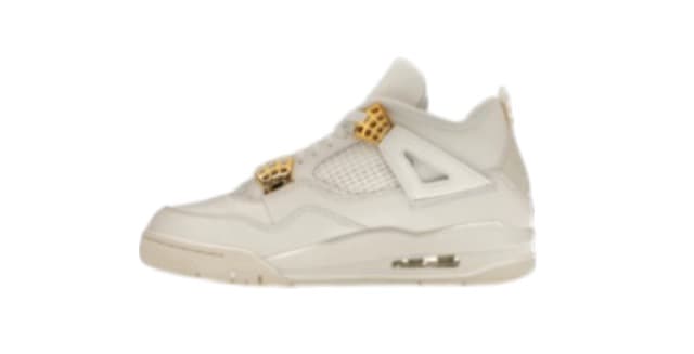 Jordan 4 Gold Metallic