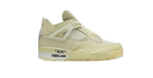 Jordan 4 Off-White Sail