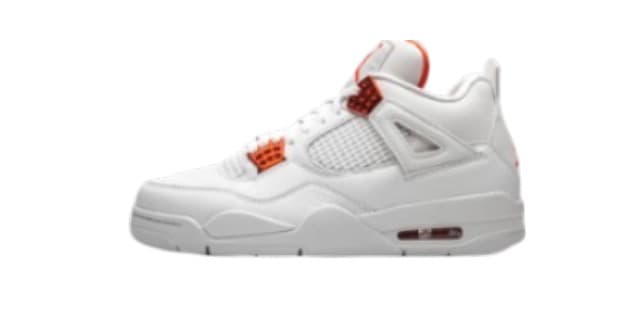 Jordan 4 Orange Metallic