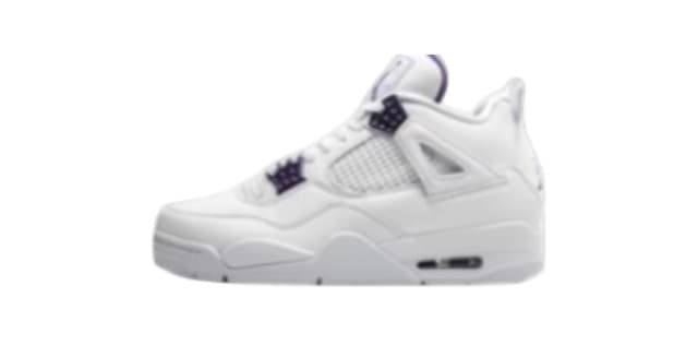Jordan 4 Purple Metallic