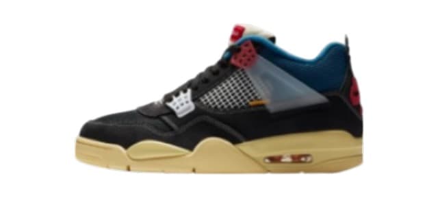 Jordan 4 Union Black Noir