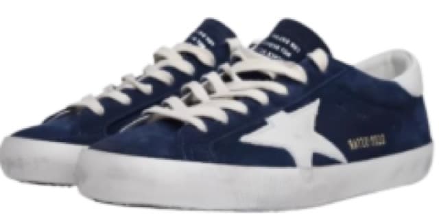 Navy Golden Goose Trainers