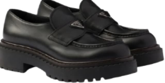 Prada Brushed Leather