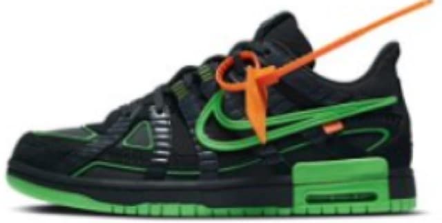 Rubber Dunk x Off-White Black