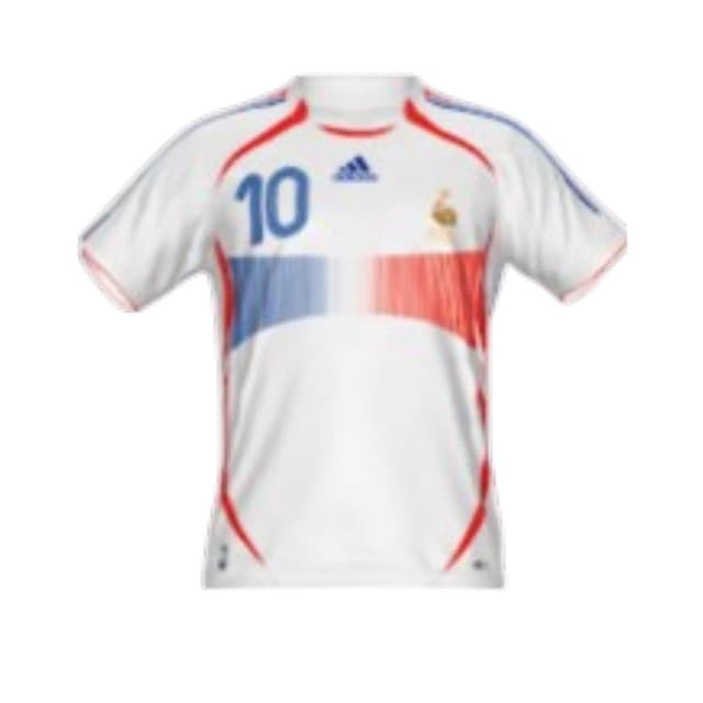 ZIIDANE 2006 WORLD CUP JERSEY