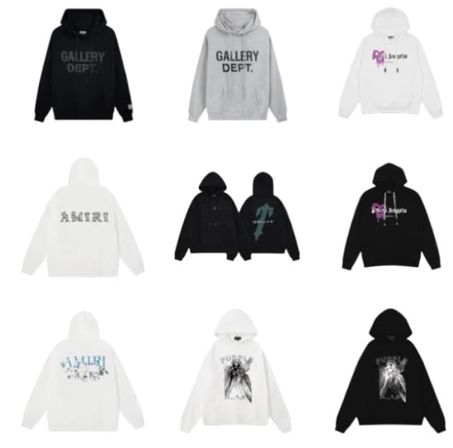 Gallery Dept Hoodie / Amiri / Palm Angels (+37 Colorways)