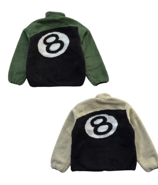Stussy jacket 8 ball