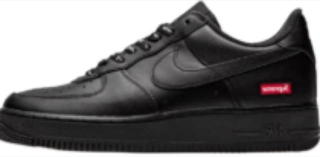 Supreme Air Force 1 Black