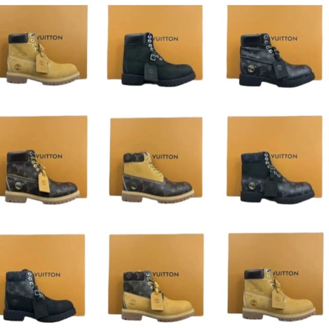 Timberland x Louis Vuitton Boots (+15 styles)